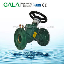 Static automatic balancing valve flow control adjustable